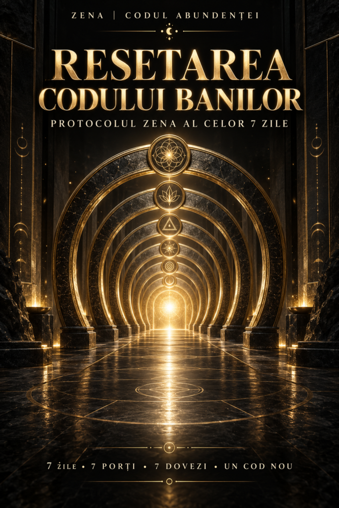RESETAREA CODULUI BANILOR - 7 zile